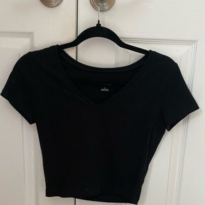 V neck short sleeve
